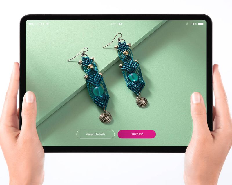 Vibrant Green Earrings